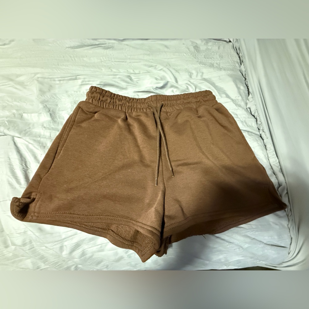 Women's Athletic Brown Shorts